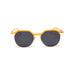 UV400 Hexagonal Unisex Fashion Sunglasses Sanches Eyewear Yellow Frame Smoked Grey Lens PK13-CLK04