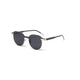 UV400 Hexagonal Unisex Fashion Sunglasses Sanches Eyewear Grey Frame Smoked Grey Lens PK13-CLK03