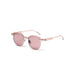 UV400 Hexagonal Unisex Fashion Sunglasses Sanches Eyewear Crsystal Pink Frame Pink Lens PK13-CLK05