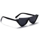 Half frame sunglasses for women retro style black leopard ladies sun glasses cat eye uv400 female 2021