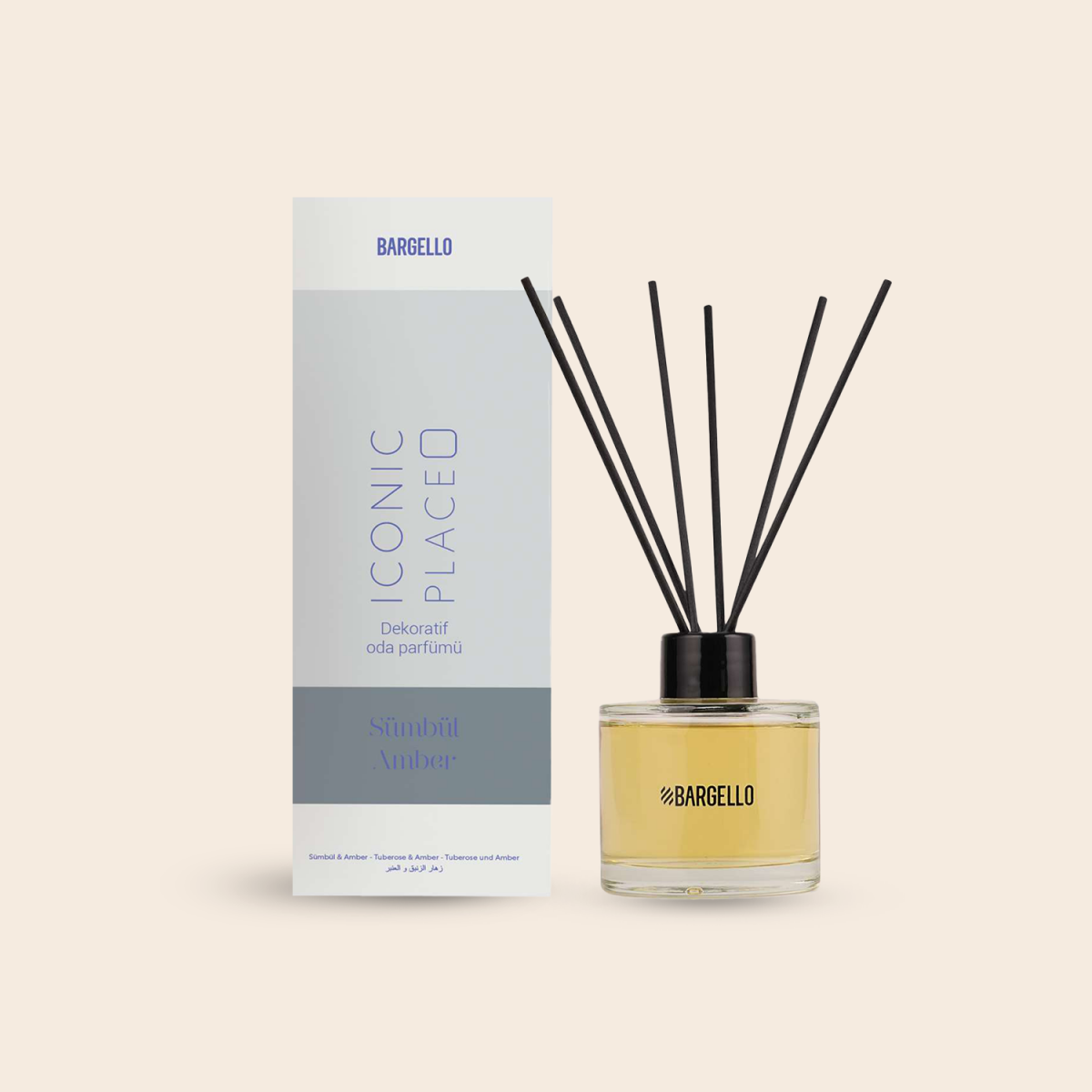 BARGELLO ODA KOKUSU SÜMBÜL AMBER 120 ML