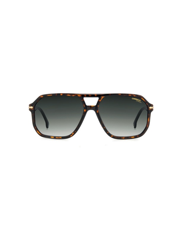 Carrera 302/S 086 9K Erkek Güneş Gözlüğü – Havana Çerçeve | Yeşil Degrade Cam | Çift Köprü | UV400 Koruma
