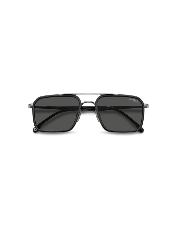 Carrera 362/S 284 IR Erkek Güneş Gözlüğü – Siyah Ruthenium Metal Çerçeve | Navigator Tasarım | Gri Cam | UV400 Koruma