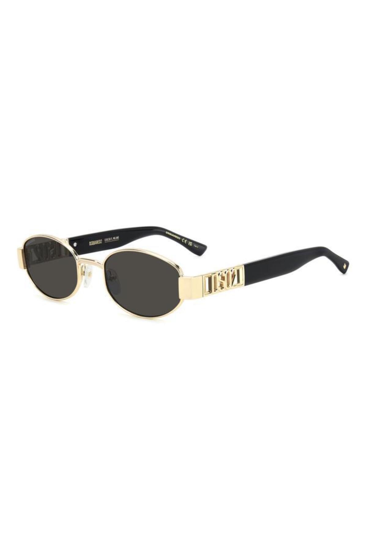 Dsquared2  D2 0155/s-000‐altın Unisex Güneş Gözlüğü