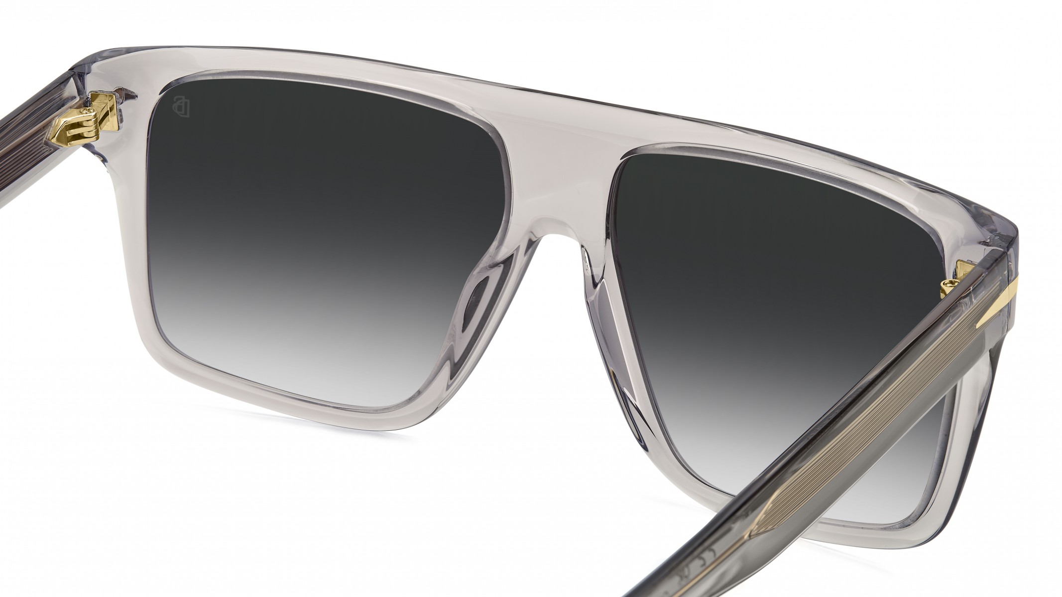 Davıd Beckham Erkek Kemik Güneş Gözlüğü Füme Çerçeve Füme Degrade Yeşil Aynalı  Cam