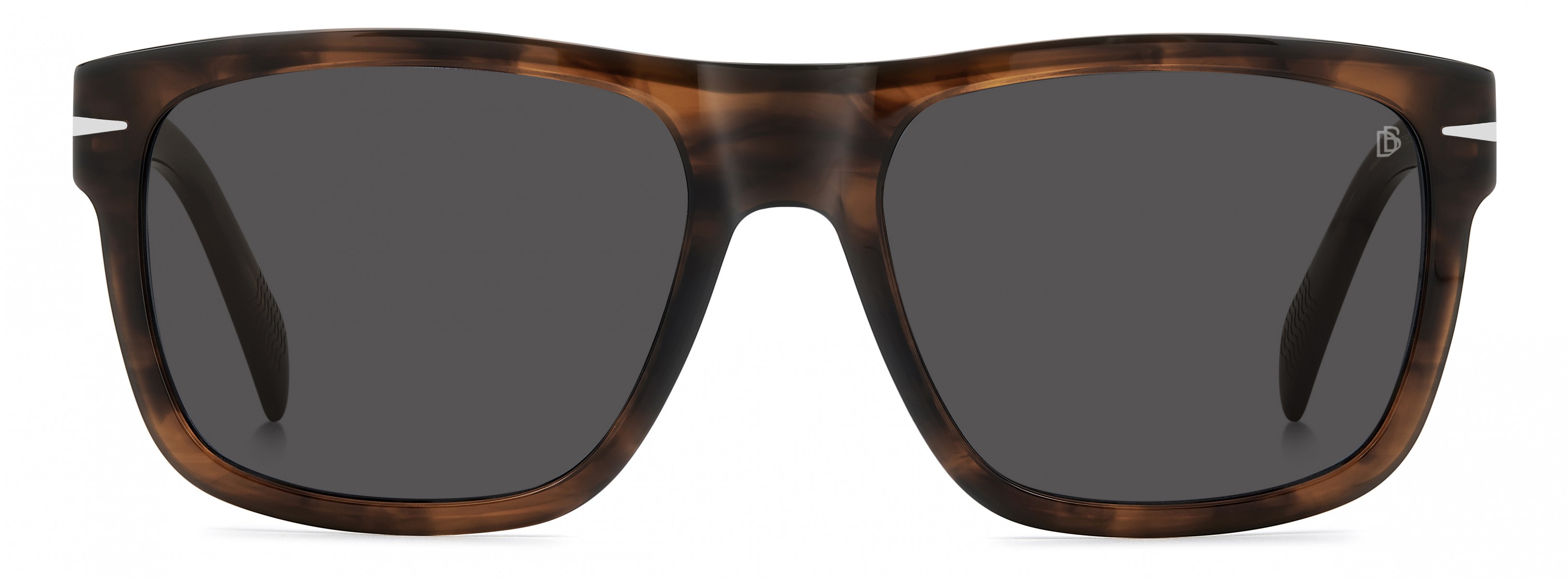 Davıd Beckham Erkek Kemik Güneş Gözlüğü Kahverengi Çerçeve Füme Cam