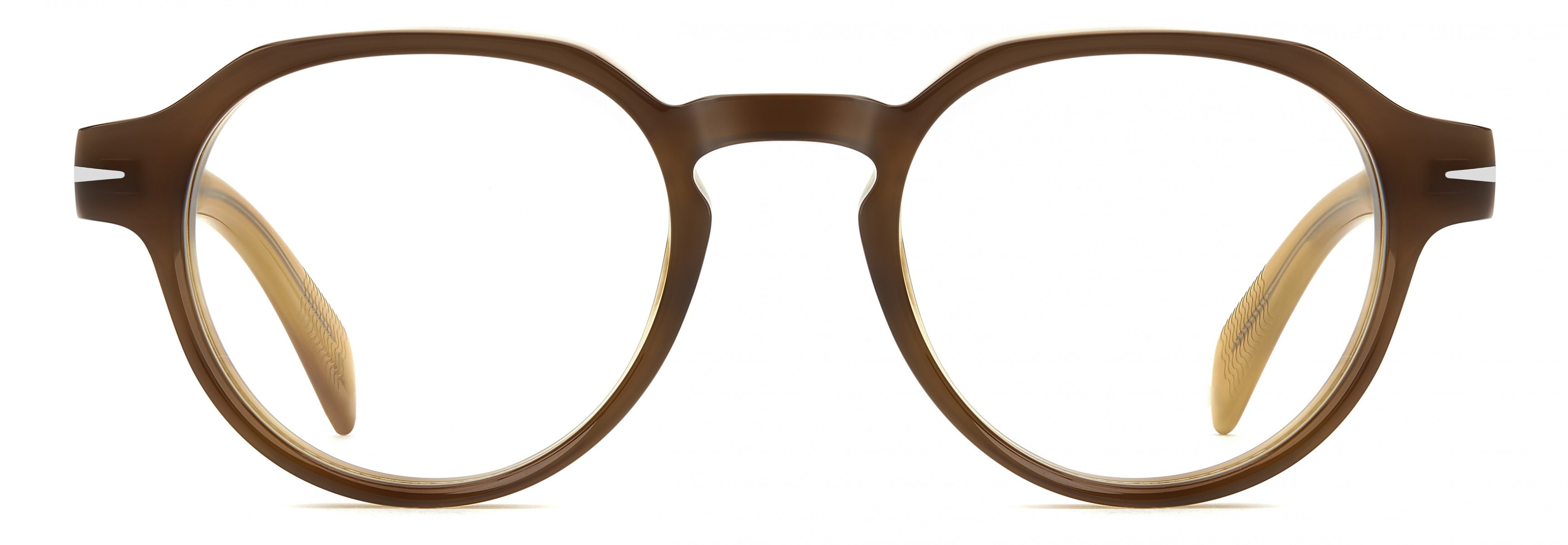 Davıd Beckham Erkek Kemik Optık Kahverengi Çerçeve