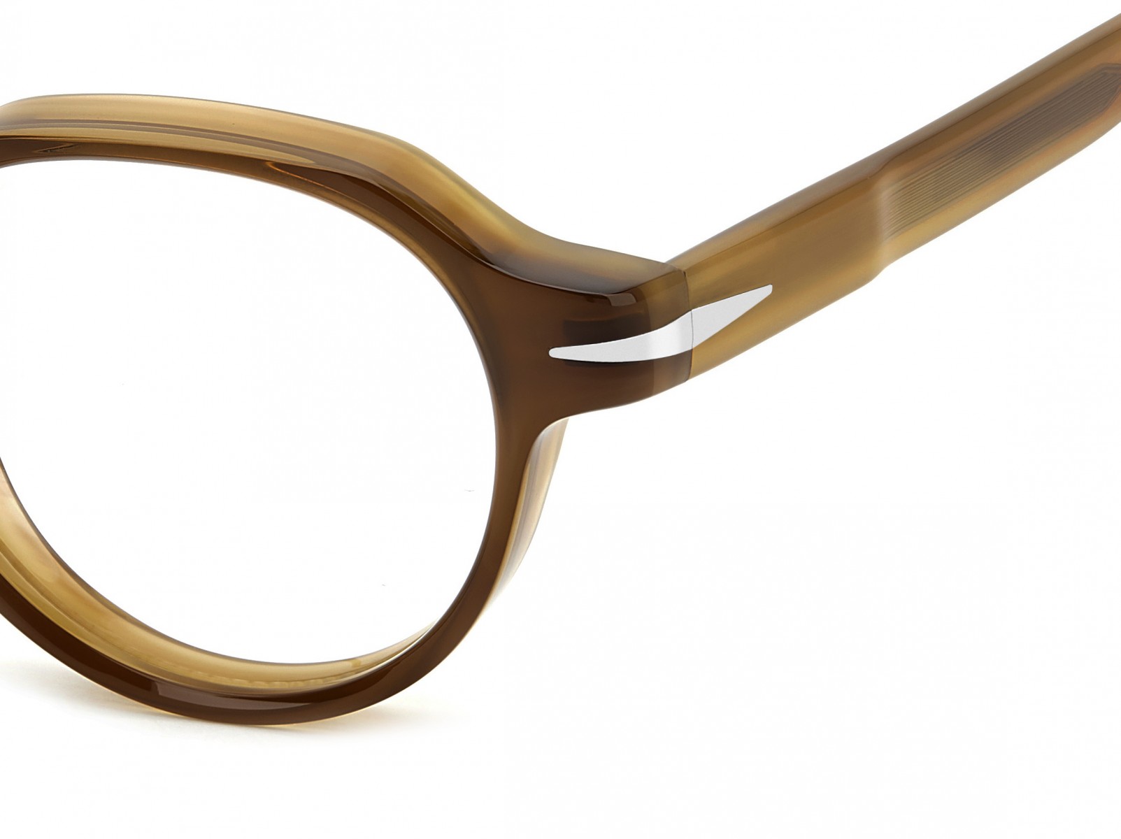 Davıd Beckham Erkek Kemik Optık Kahverengi Çerçeve