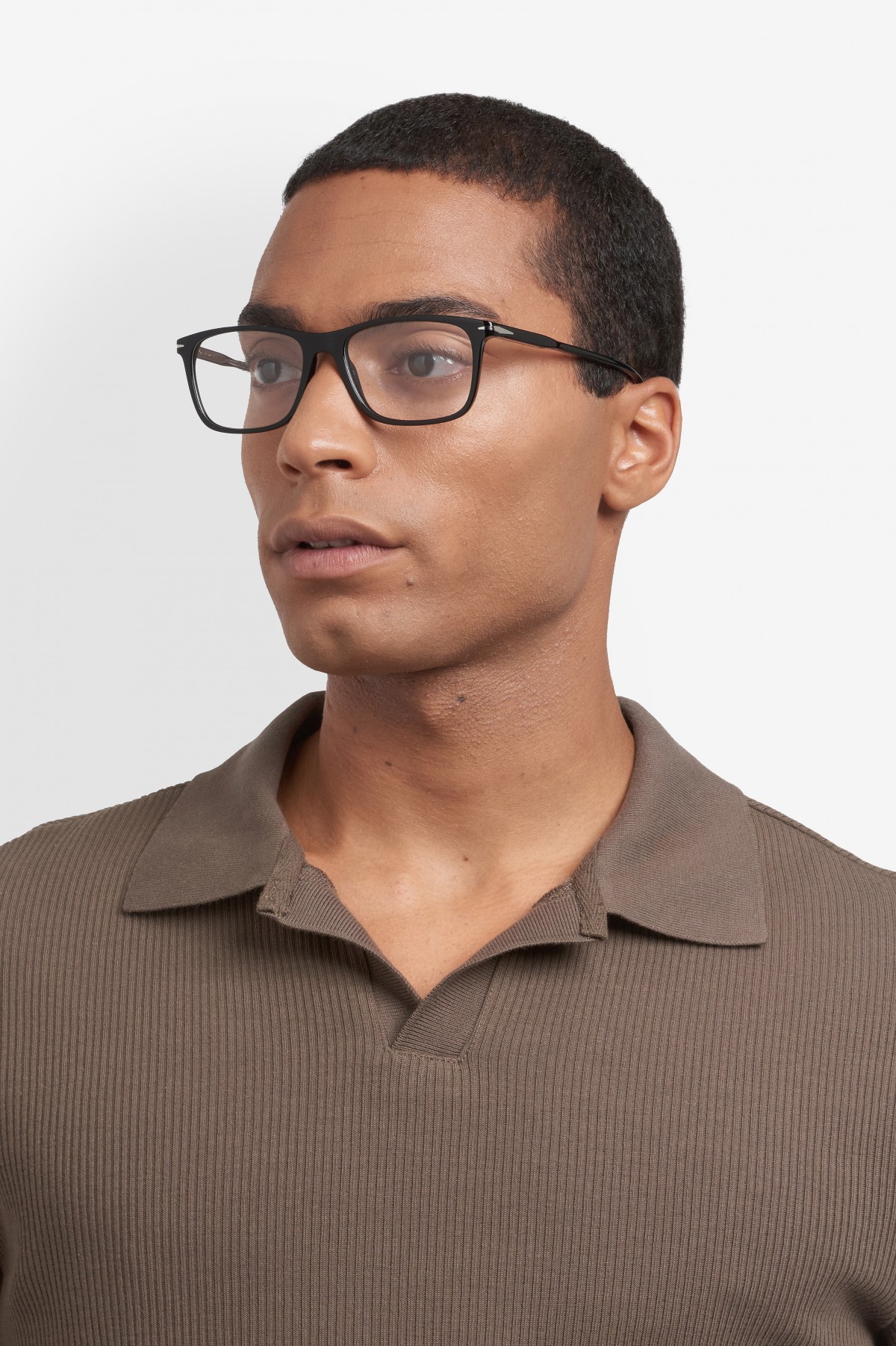 Davıd Beckham Erkek Kemik Optık Siyah Çerçeve