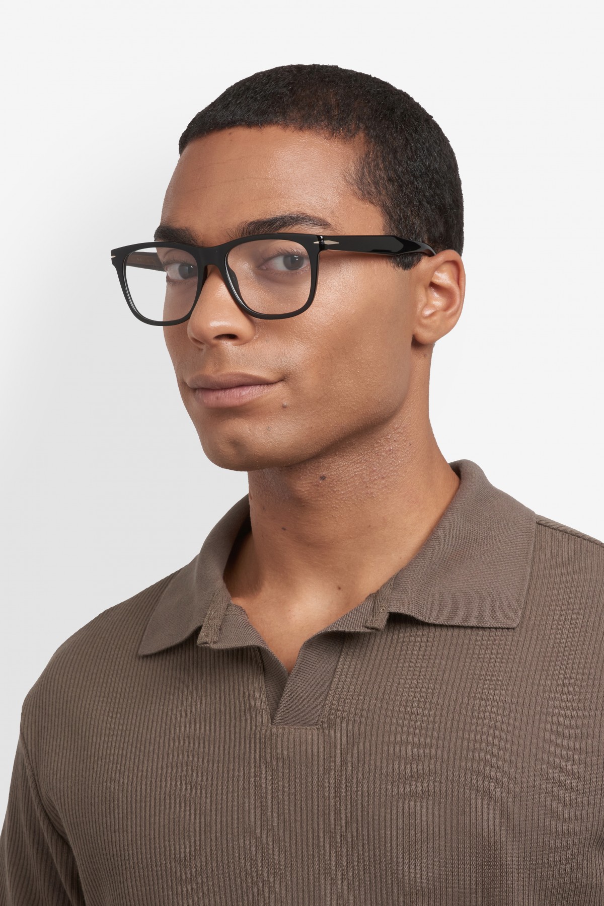 Davıd Beckham Erkek Kemik Optık Siyah Çerçeve