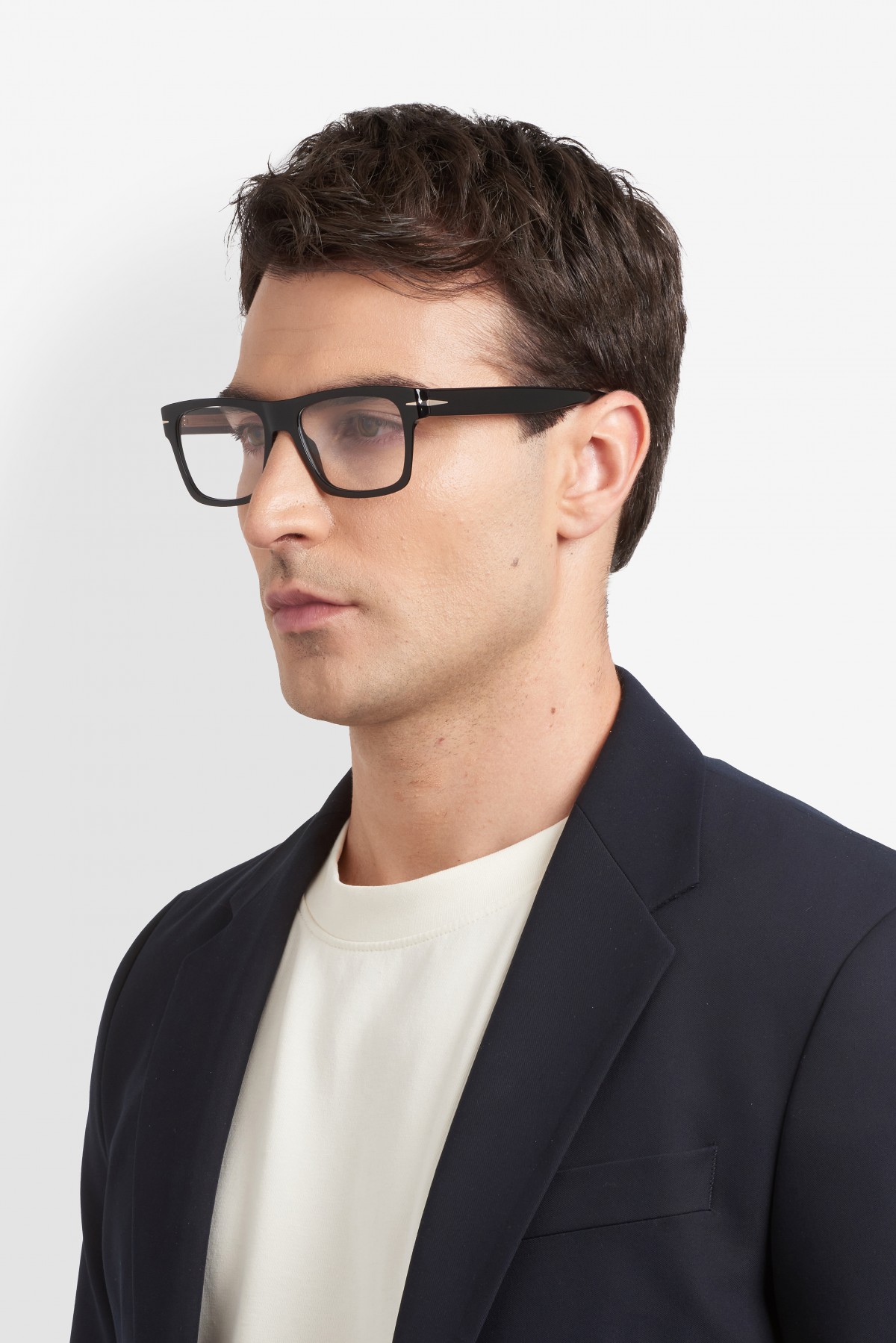 Davıd Beckham Erkek Kemik Optık Siyah Çerçeve