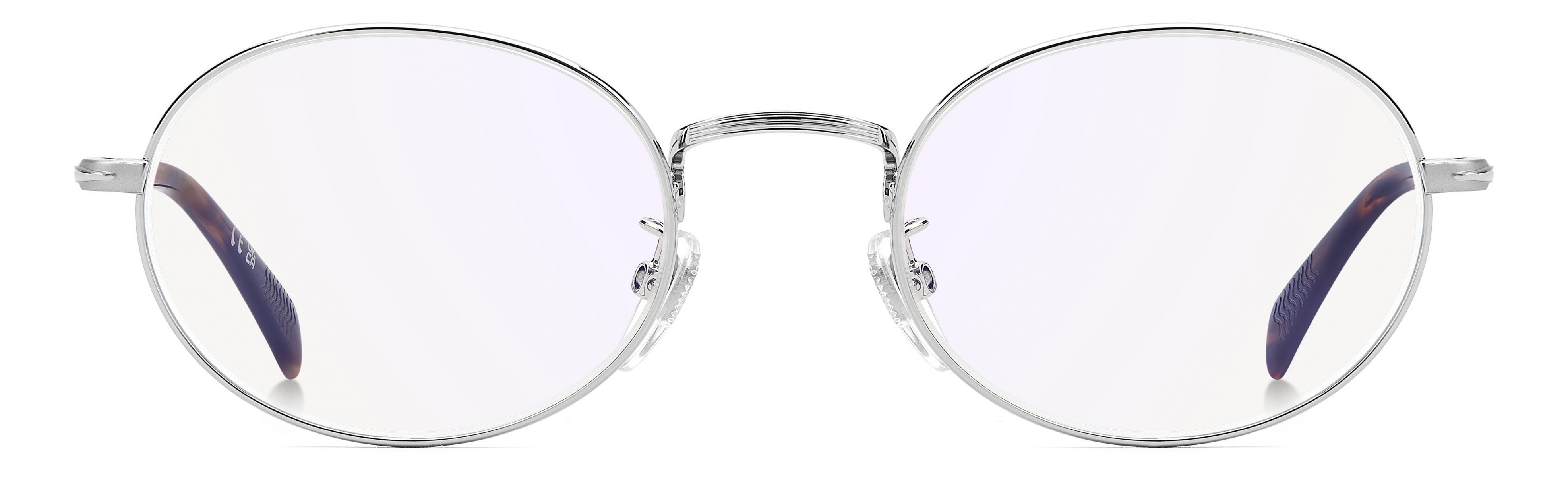 Davıd Beckham Erkek Metal Optık Kahverengi Çerçeve Mavi Aynalı