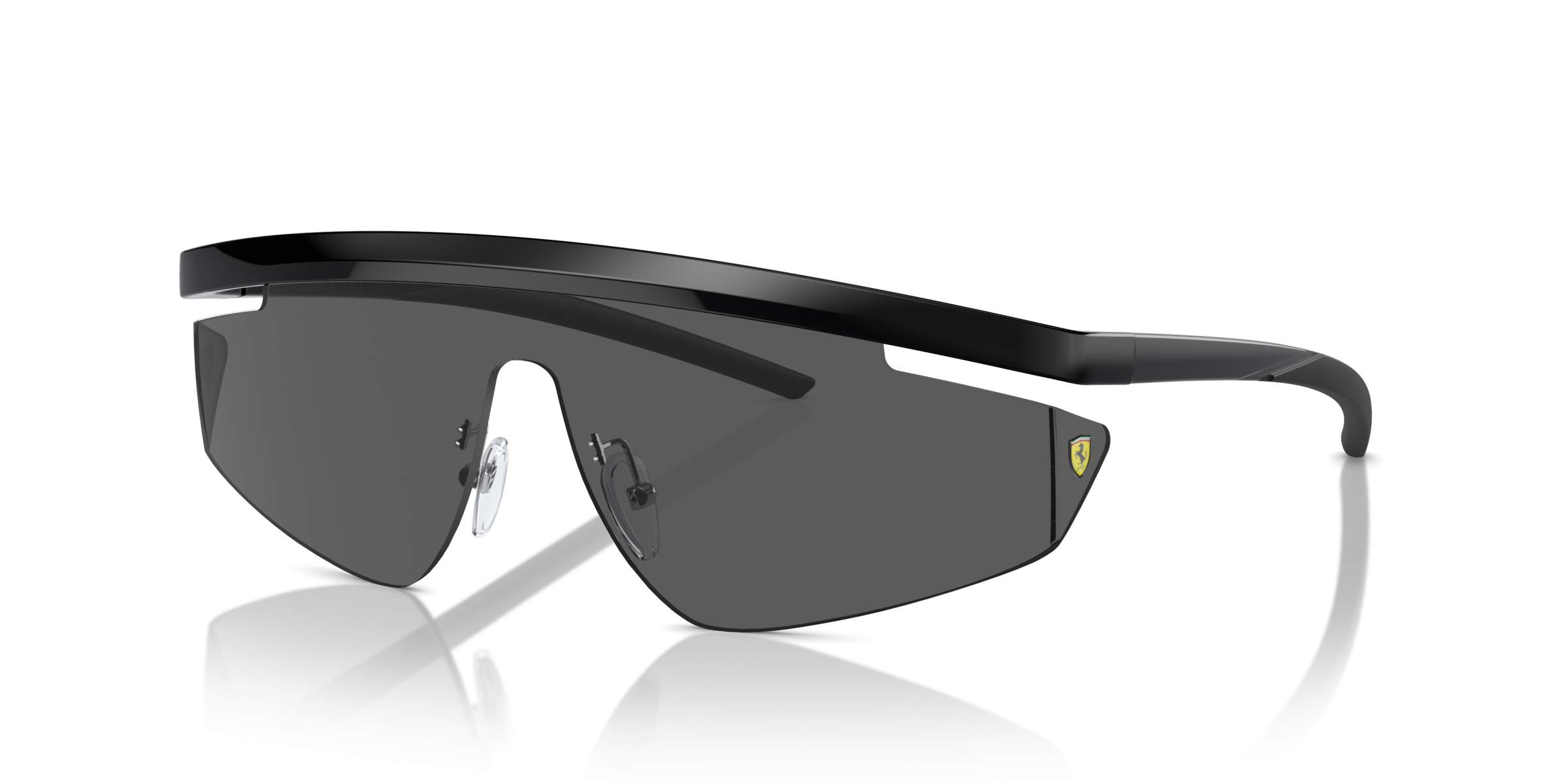 FERRARİ UNISEX  GÜNEŞ GÖZLÜĞÜ FZ6001 507/87 SİYAH ÇERÇEVE SİYAH CAM