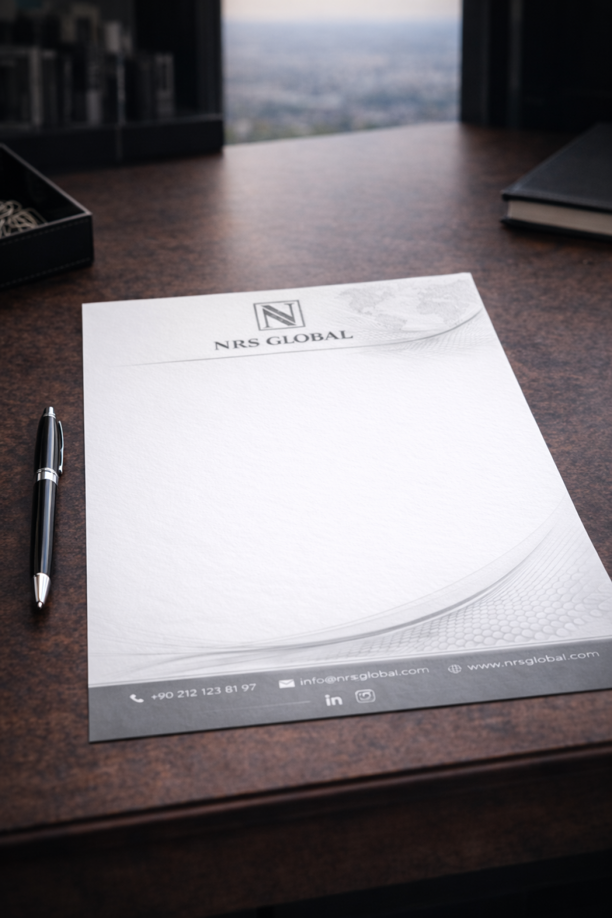 NRS Antetli Kağıt Gümüş NRS Antetli Kağıt Gümüş