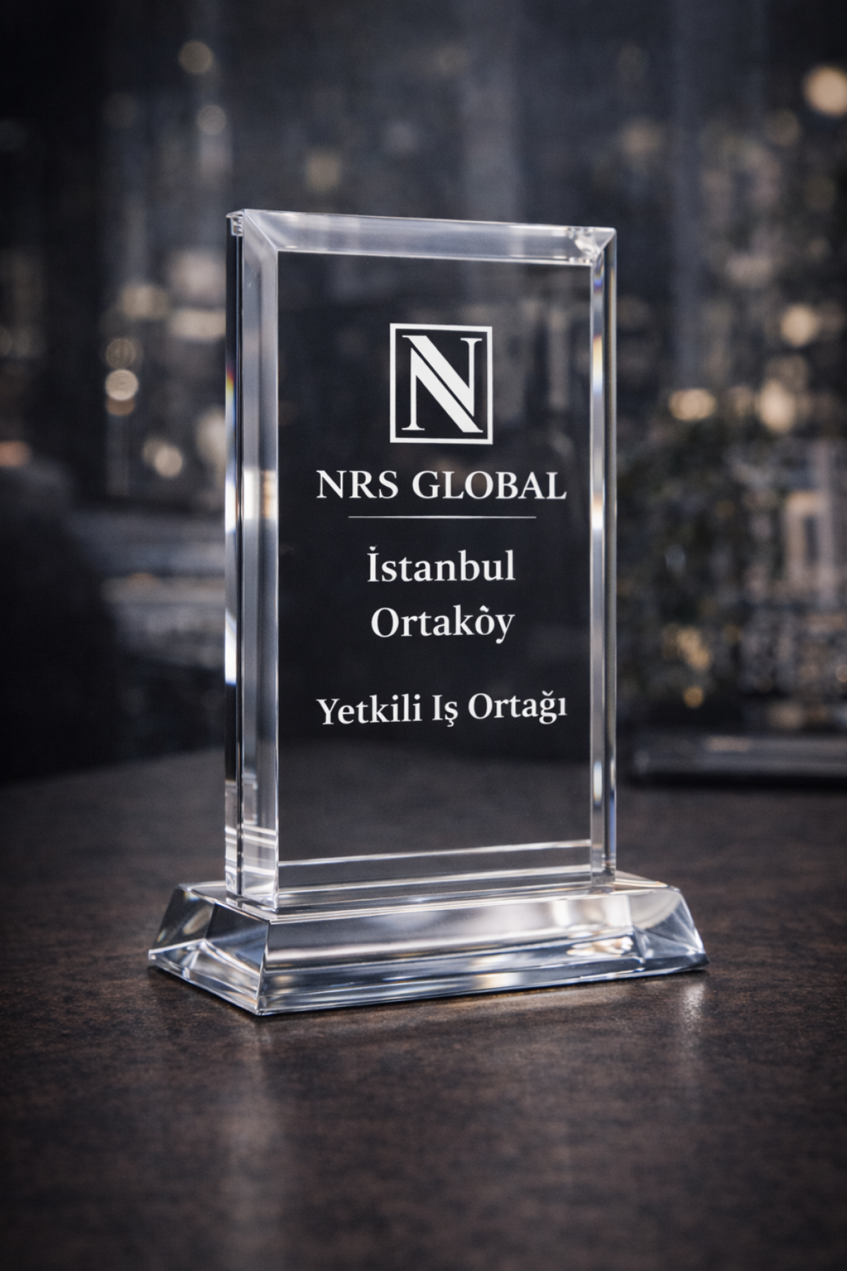 NRS Global Yetkili İşbirliği Ortağı Plaketi