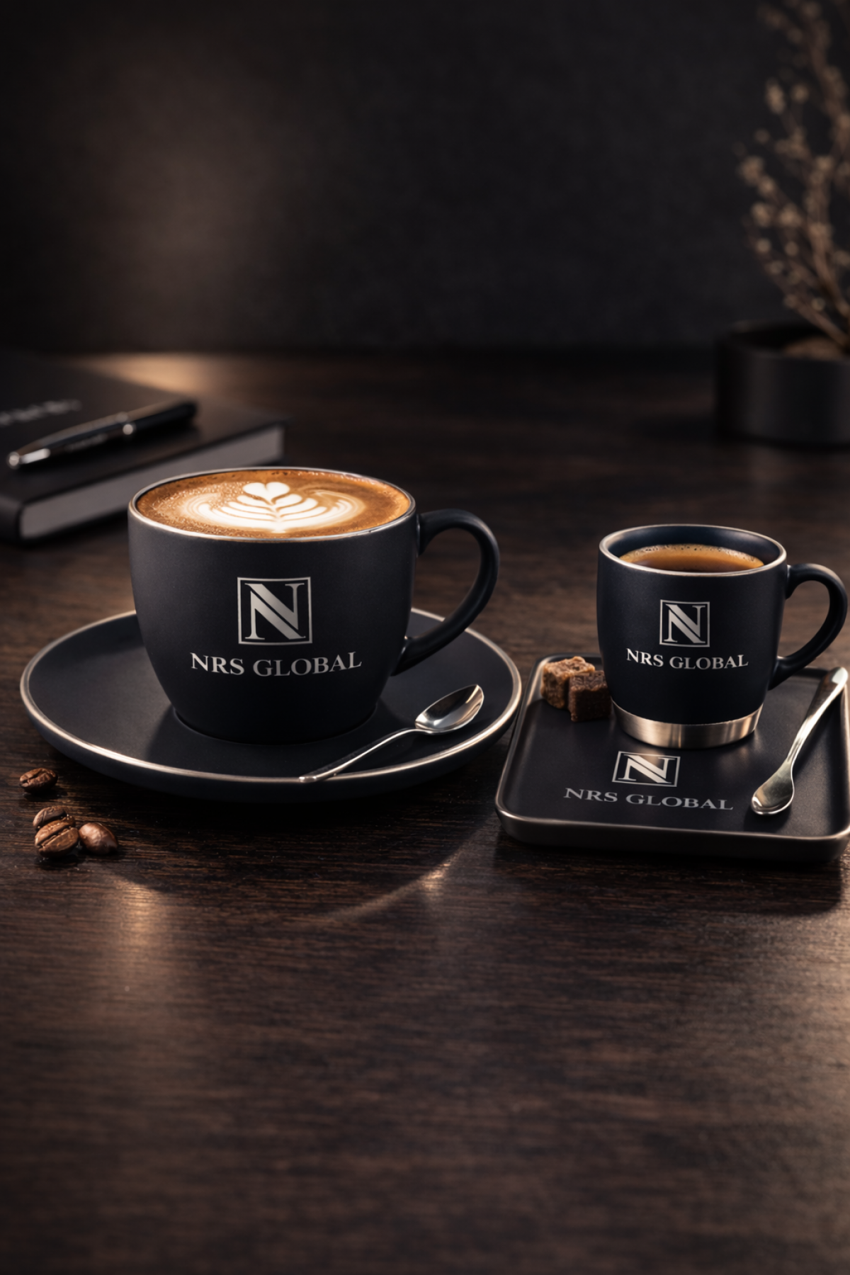 NRS Kurumsal Fincan Seti Büyük ve Küçük Set 12li