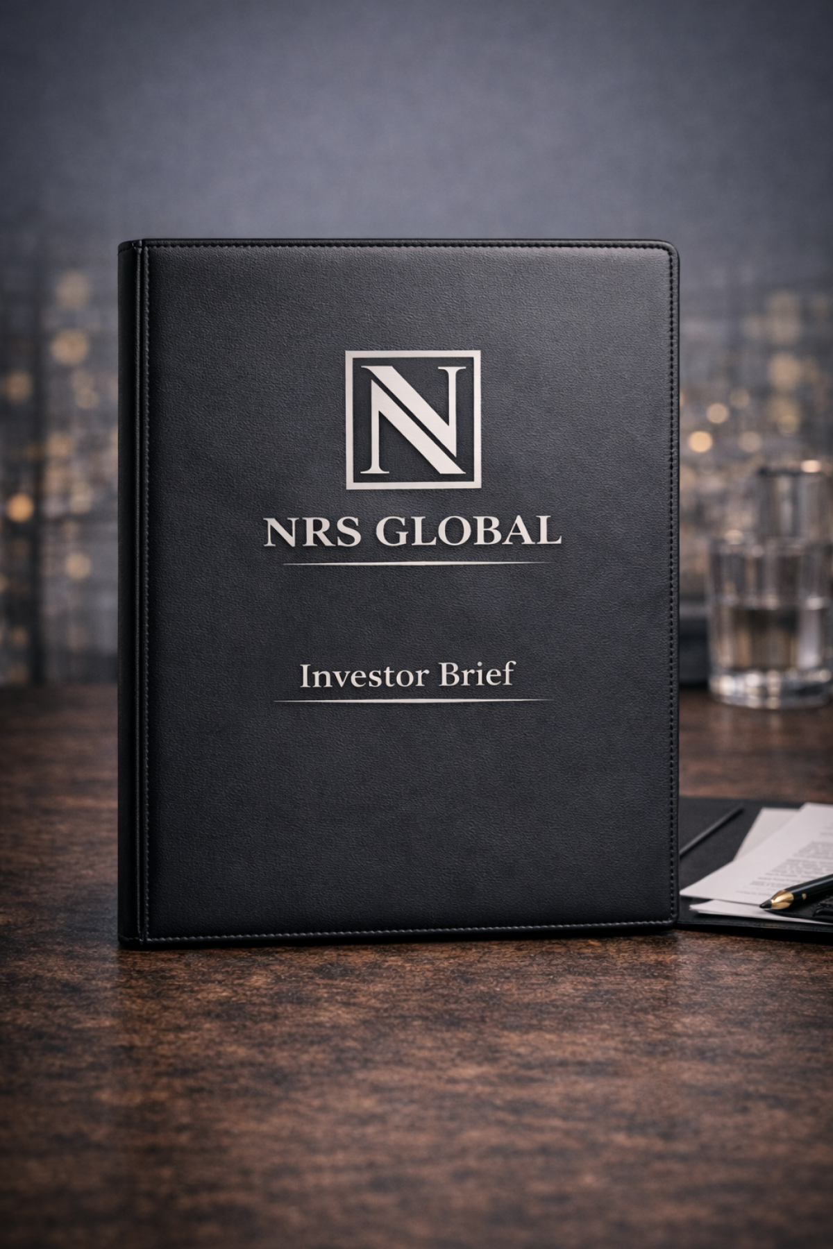 NRS Özel Deri Evrak Dosyası