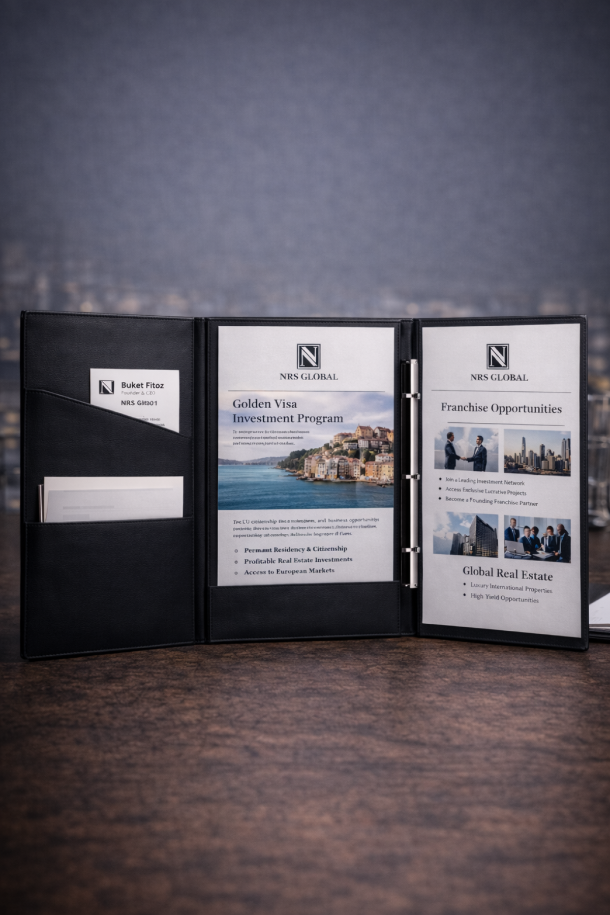 NRS Özel Sunum Dosyası Deri NRS Özel Sunum Dosyası Deri