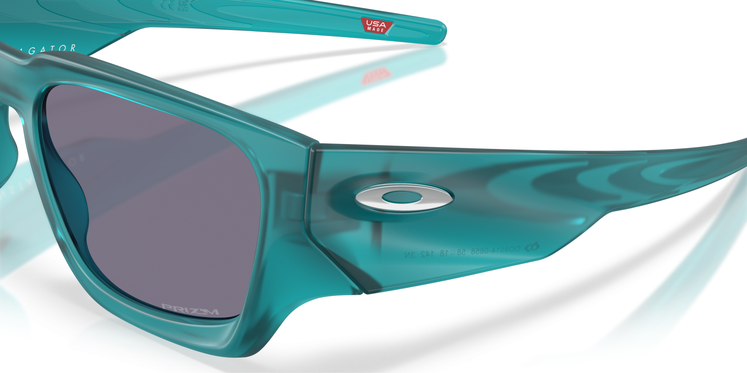 OAKLEY SPOR ERKEK GÜNEŞ GÖZLÜĞÜ 0OO9514 951408 YEŞİL ÇERÇEVE FÜME AYNALI CAM