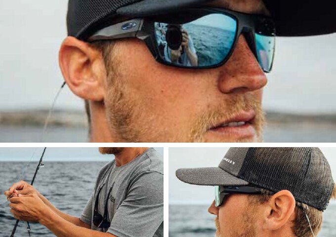 Oak 0oo9416 941606 64 Split Shot Erkek Dikdörtgen Siyah Kemik Güneş Gözlüğü