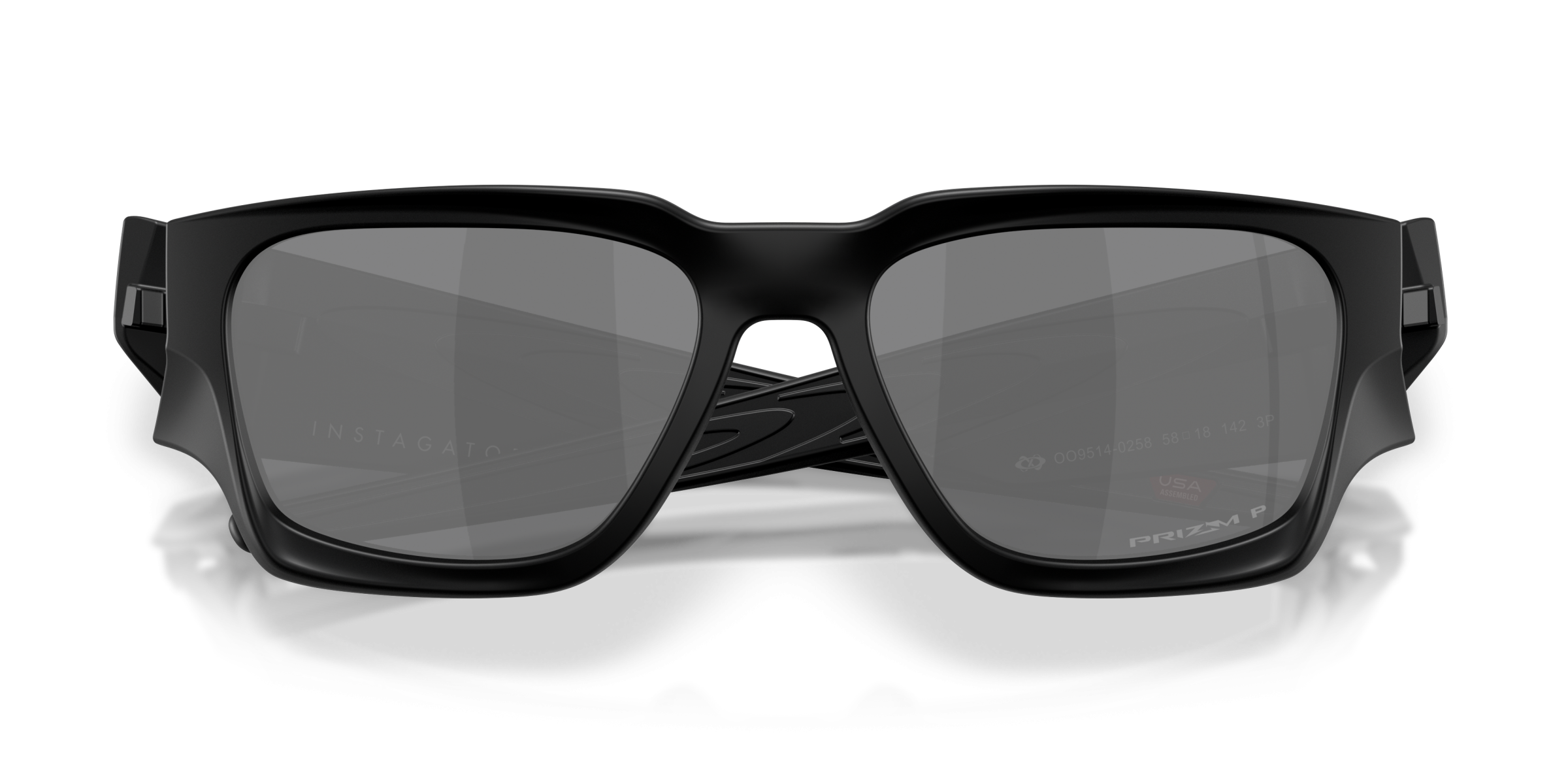 OAKLEY SPOR ERKEK POLARİZE GÜNEŞ GÖZLÜĞÜ 0OO9514 951402 SİYAH ÇERÇEVE FÜME AYNALI CAM