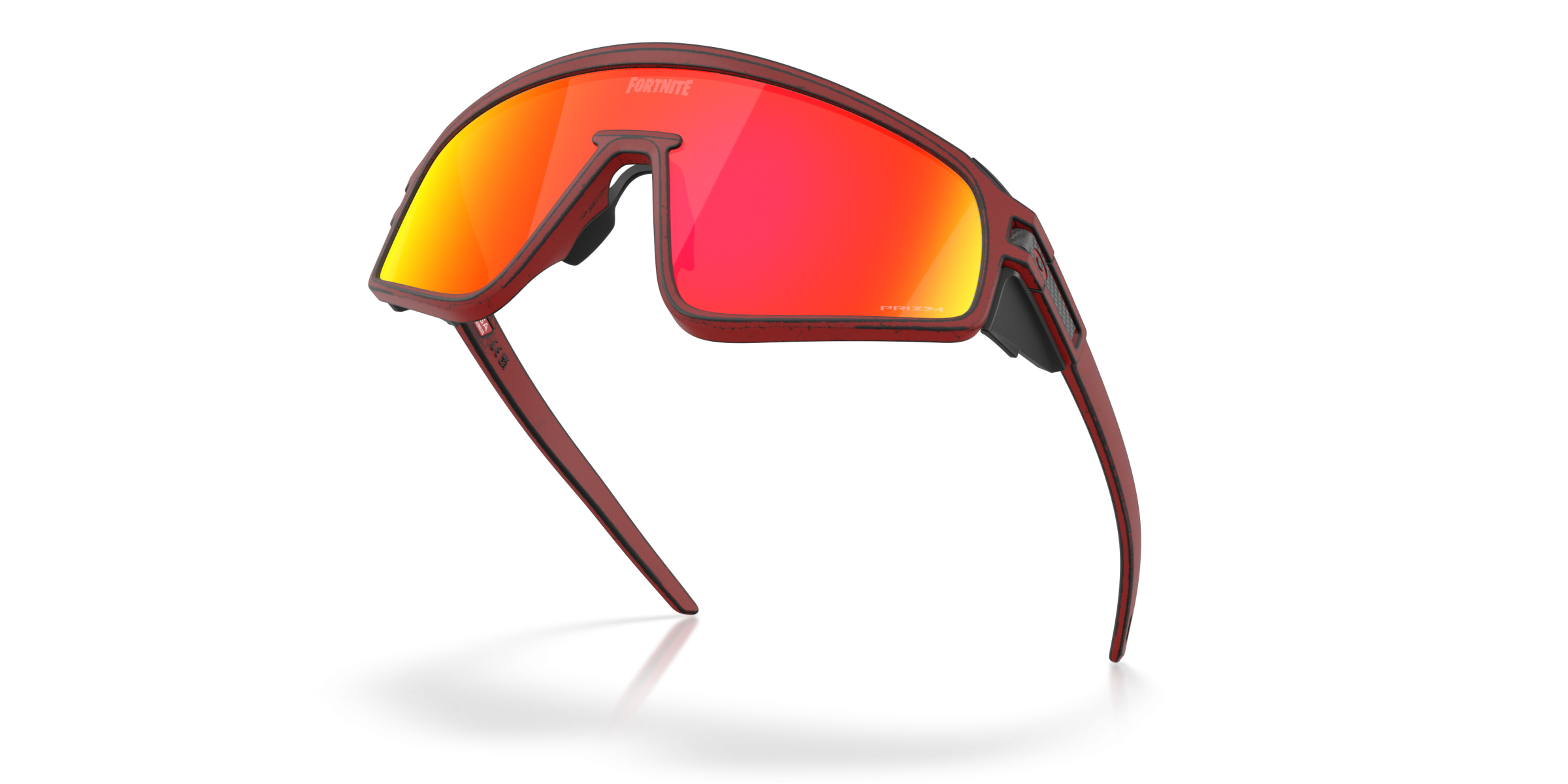 OAKLEY SPOR UNISEX GÜNEŞ GÖZLÜĞÜ 0OO9404 940423 KIRMIZI ÇERÇEVE TURUNCU AYNALI CAM Oakley® x Fortnite™ Red Knight Latch™ Panel