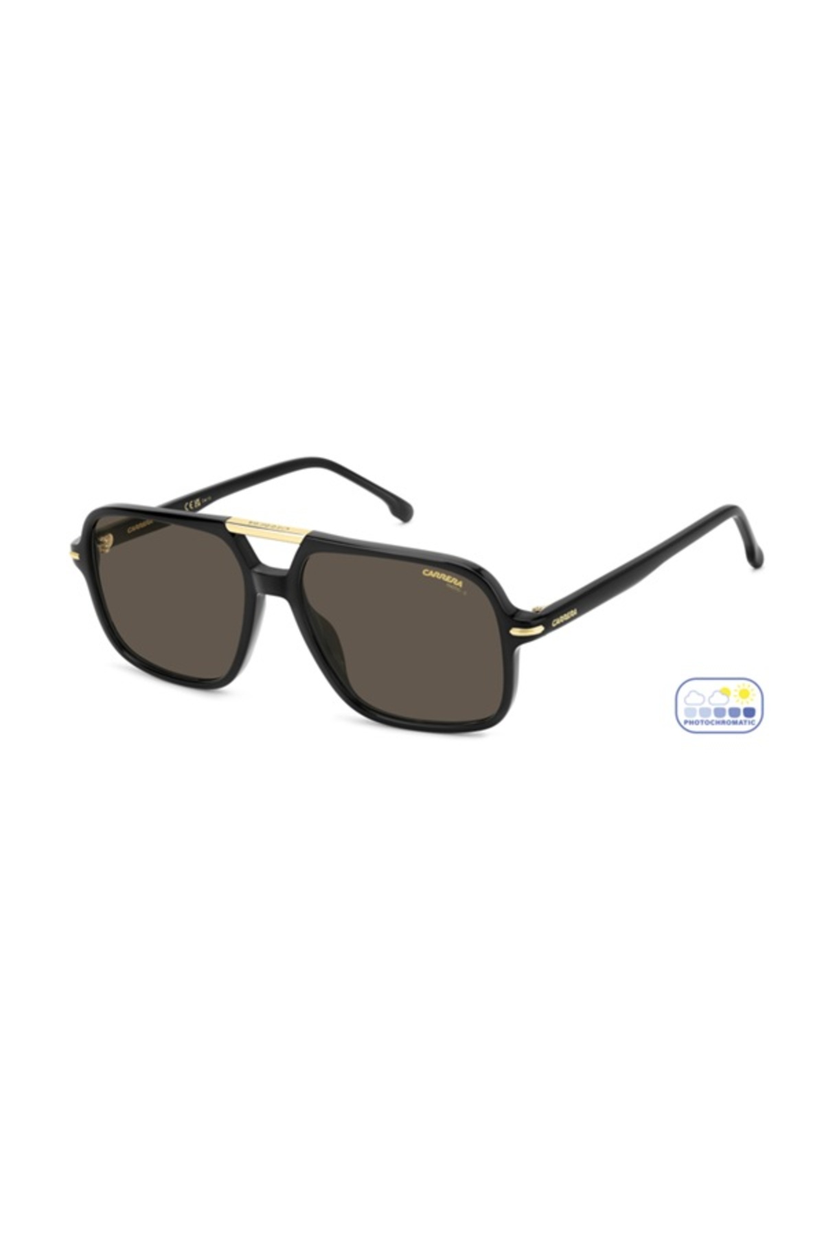 Photochromic Güneş Gözlüğü Ca 350/s Sarı + Koyu Füme Cam