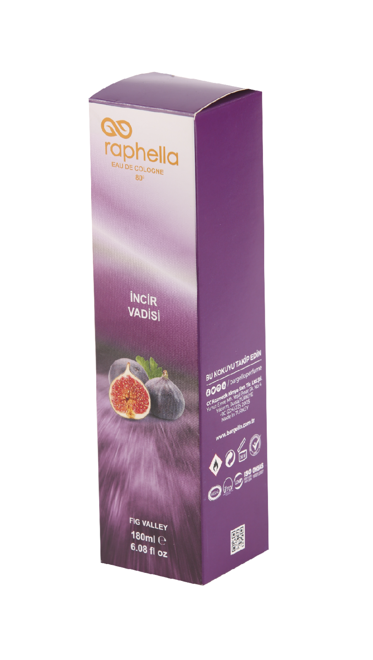 Raphella İNCİR MUCİZESİ 180 ML Kolonya Raphella İNCİR MUCİZESİ 180 ML Kolonya