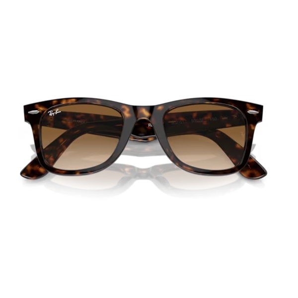 Ray-Ban Original Wayfarer RB2140 902/51 Unisex Güneş Gözlüğü – Havana Asetat Çerçeve | Kahverengi Degrade Kristal Cam