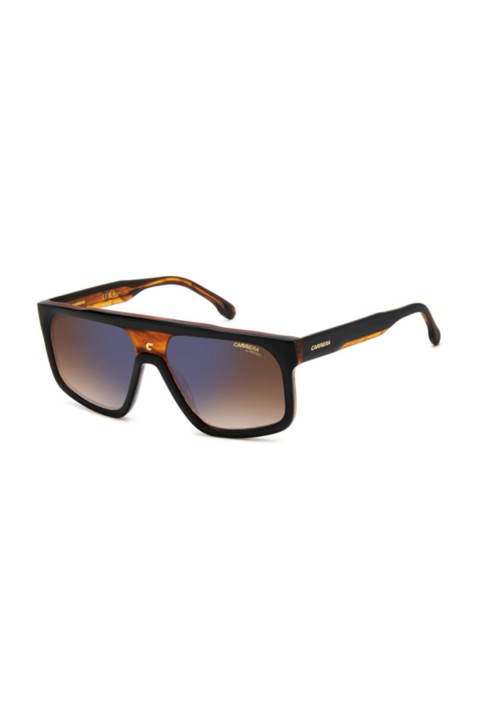 Carrera  Carrera 1061 /s Siyah Havana Asetat Moda Güneş Gözlüğü Uv400 Korumalı Kahve Degrade Mavi Aynalı Cam
