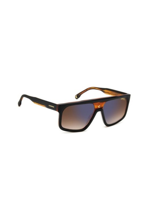 Carrera  Carrera 1061 /s Siyah Havana Asetat Moda Güneş Gözlüğü Uv400 Korumalı Kahve Degrade Mavi Aynalı Cam