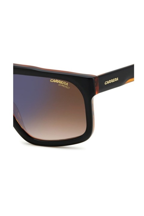 Carrera  Carrera 1061 /s Siyah Havana Asetat Moda Güneş Gözlüğü Uv400 Korumalı Kahve Degrade Mavi Aynalı Cam