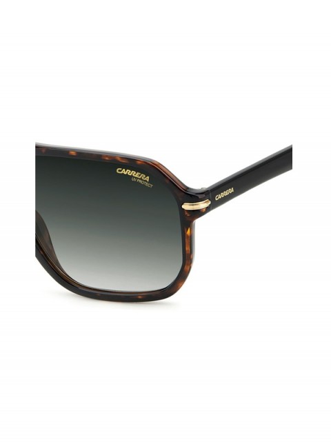 Carrera 302/S 086 9K Erkek Güneş Gözlüğü – Havana Çerçeve | Yeşil Degrade Cam | Çift Köprü | UV400 Koruma