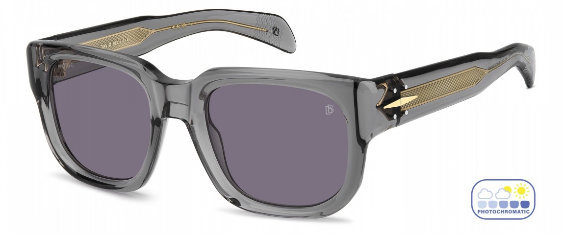 Davıd Beckham Erkek Kemik Güneş Gözlüğü Füme Çerçeve Fotokromik Cam