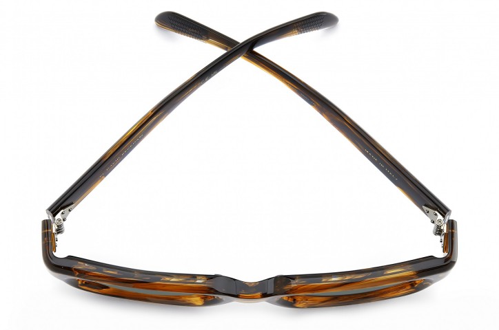 Davıd Beckham Erkek Kemik Güneş Gözlüğü Kahverengi Çerçeve Yeşil Cam