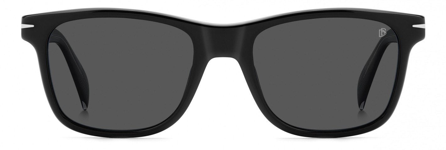 Davıd Beckham Erkek Kemik Güneş Gözlüğü Siyah Çerçeve Füme Polarize Cam