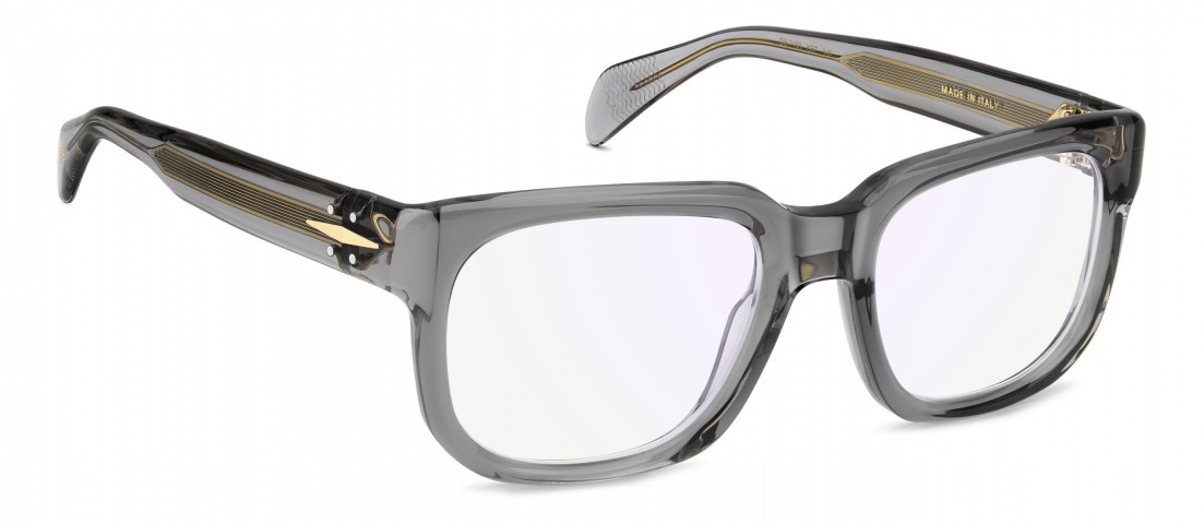 Davıd Beckham Erkek Kemik Optık Füme Çerçeve Mavi Aynalı