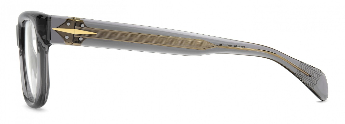 Davıd Beckham Erkek Kemik Optık Füme Çerçeve Mavi Aynalı