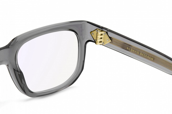 Davıd Beckham Erkek Kemik Optık Füme Çerçeve Mavi Aynalı