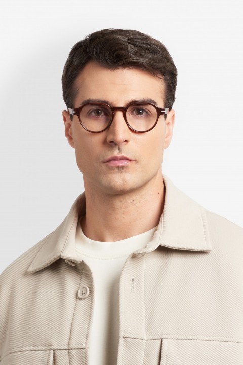 Davıd Beckham Erkek Kemik Optık Kahverengi Çerçeve