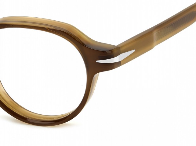 Davıd Beckham Erkek Kemik Optık Kahverengi Çerçeve