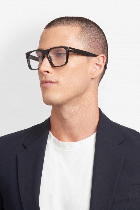 Davıd Beckham Erkek Kemik Optık Siyah Çerçeve
