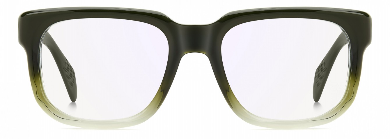 Davıd Beckham Erkek Kemik Optık Yeşil Çerçeve Mavi Aynalı