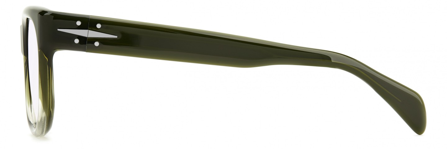 Davıd Beckham Erkek Kemik Optık Yeşil Çerçeve Mavi Aynalı