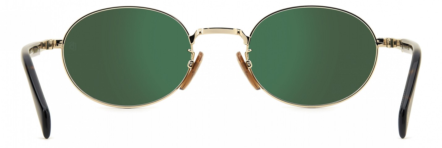 Davıd Beckham Erkek Metal Güneş Gözlüğü Altın Çerçeve Yeşil Cam