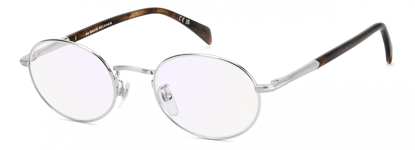 Davıd Beckham Erkek Metal Optık Kahverengi Çerçeve Mavi Aynalı