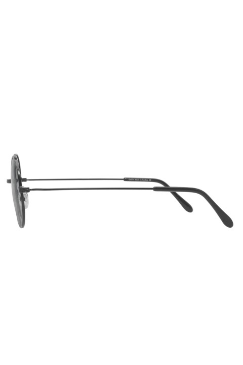 Extreme Vintage Yuvarlak Polarize Siyah Güneş Gözlüğü Siyah Cam Vintage 46.08