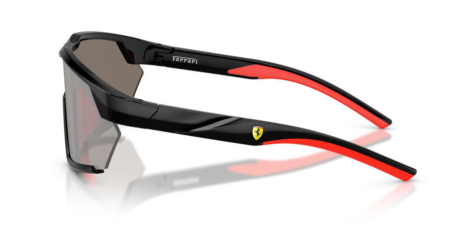 FERRARİ UNISEX GÜNEŞ GÖZLÜĞÜ 0FZ6018U 501/6G SİYAH ÇERÇEVE GÜMÜŞ AYNALI CAM