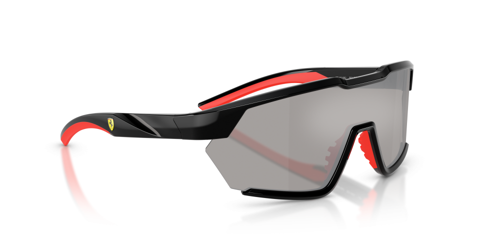 FERRARİ UNISEX GÜNEŞ GÖZLÜĞÜ 0FZ6018U 501/6G SİYAH ÇERÇEVE GÜMÜŞ AYNALI CAM