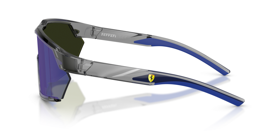 FERRARİ UNISEX GÜNEŞ GÖZLÜĞÜ 0FZ6018U 524/87 GİR ÇERÇEVE MAVİ AYNALI CAM